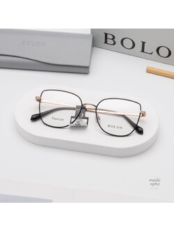 แว่นสายตา BOLON รุ่น Riga BA7030 B13 Rose Gold|Matte Black Front Rim
