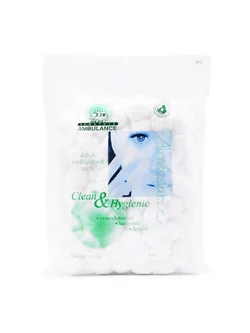 สำลีก้อนรถพยาบาล 100 กรัม