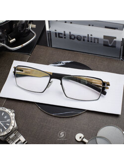 กรอบแว่น IC BERLIN Gilbert T. Gun Metal