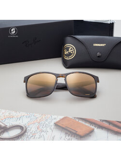 Ray-Ban RB4264 894/6B MATTE HAVANA Chomance Polarized Mirror Gold