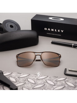 Oakley HOLBROOK TI OO6048-03 Satin Toast Prizm Tungsten Polarized