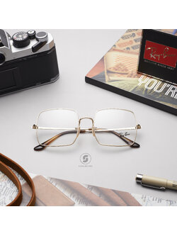 Ray-Ban RX1971V Square 2500 Gold