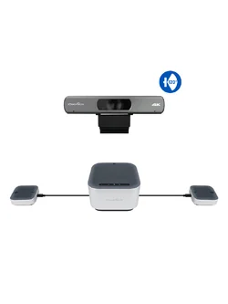 SOUNDVISION SVC-3000 SET 3 ชุด Speakerphone พร้อม กล้อง VC-4K Pro(120°) สำหรับประชุมออนไลน์