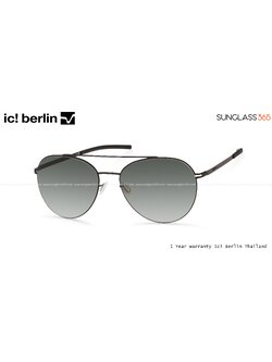 แว่นกันแดด IC BERLIN Hayate Black