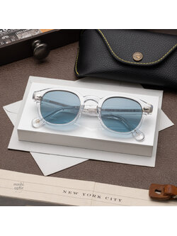 แว่นกันแดด Moscot Sun Lemtosh Crystal Blue