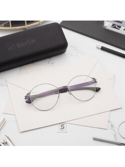 กรอบแว่น IC BERLIN Lisa P. Aubergine
