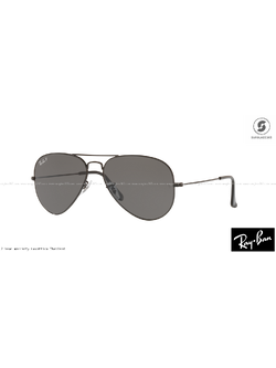 Ray Ban Aviator RB3025 002/48 Black Polarized