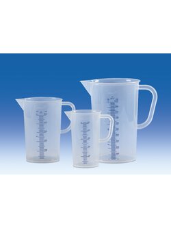 บีกเกอร์พลาสติกมีหูจับ, VITLAB