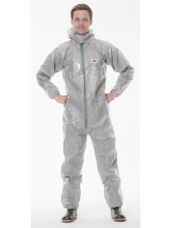 3 M 4570 COVERALL GREY TYPE 3/4/5/6 ชุดป้องกันสารเคมี 1 ชุด