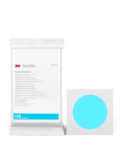 LAB แผ่นเพลทอาหารเลี้ยงเชื้อสำเร็จรูป สำหรับทดสอบเชื้อแบคทีเรียผลิตกรดแลคติก 3M™ Petrifilm™