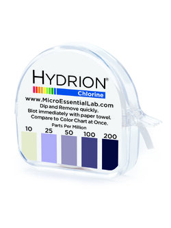 กระดาษวัดค่าคลอรีน แบบม้วน 10-200 ppm (CM-240)