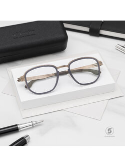 กรอบแว่น IC BERLIN Iridium Aubergine Bronze