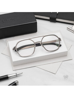 กรอบแว่น IC BERLIN Cerium Shiny Graphite