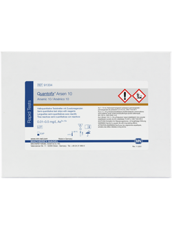 QUANTOFIX® Arsenic 10 91334 กระดาษทดสอบสารหนู 10