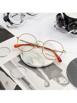 กรอบแว่น Longchamp LO2123A 762 Brown Silver