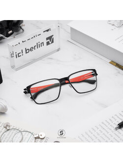 กรอบแว่น IC BERLIN Oscar Gun Metal