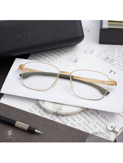 กรอบแว่น IC BERLIN Andy L. Rose Gold