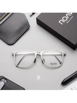 แว่นสายตา ROAV NIRO 6014 Brush Silver