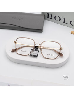 แว่นสายตา BOLON รุ่น SAPA BA6053 B21 Gold Transparent Brown