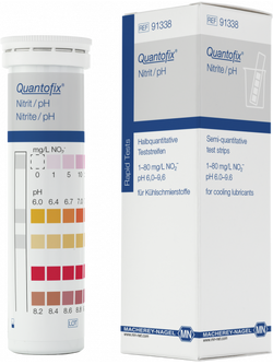 QUANTOFIX® Nitrite/pH 91338 กระดาษทดสอบไนไตรท์,กรด-ด่าง
