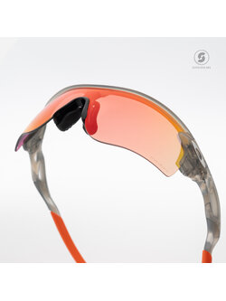 Oakley OO9206-95 RADARLOCK PATH Prizm Ruby Matte Grey Ink Prizm Trail Torch