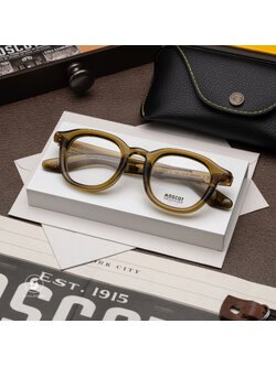 แว่นสายตา Moscot Dahven Olive Brown