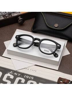แว่นสายตา Moscot Lemtosh Col. Matte Black (Asian Fit with Nose Pad)