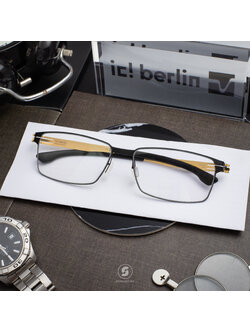 กรอบแว่น IC BERLIN Toru N. Black Gold