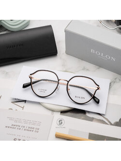 แว่นสายตา BOLON รุ่น Geneva BH6005 B12 Black/Rose Gold
