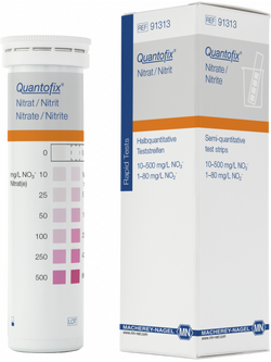 QUANTOFIX® Nitrate / Nitrite test strips 91313กระดาษทดสอบไนเตรทและไนไตรท์ 2 in 1 91313