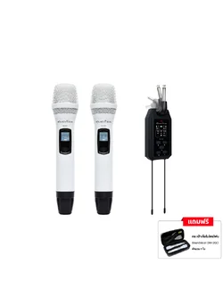 SOUNDVISION DW-2GO ไมค์ลอยมือถือคู่ ดิจิตอล พกพา