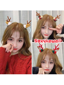 กิ๊บติดผมและที่คาดผมธีมคริสมาสต์