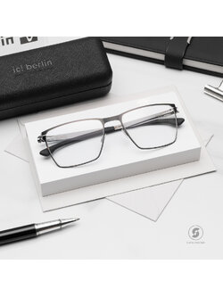 กรอบแว่น IC BERLIN Thomas A. Gunmetal