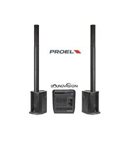 ชุดเครื่องเสียงโมบาย PROEL SESSION 1 + AMX-10