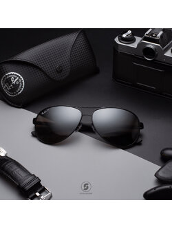 Ray-Ban Aviator RB8313 002/K7 Tech Carbon fiber Black Polarized