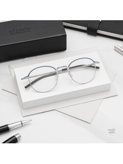 กรอบแว่น IC BERLIN Kayoko Taubenblau Fashion Silver