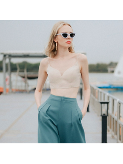 Lism S-032 Serenity V-Curve Top เสื้อสายเดี่ยวผูกหลัง