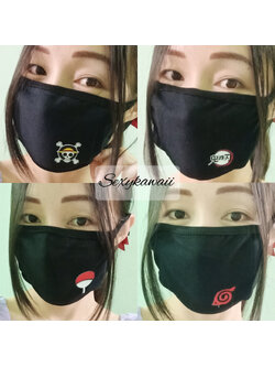 ผ้าปิดจมูกแฟชั่น หน้ากากผ้าลายอนิเมะ Anime