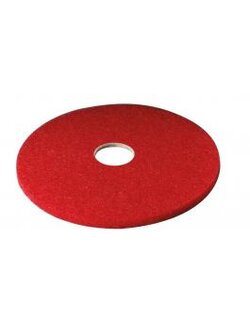 SCOTCH-BRITE™ RED BUFFER PAD (RED) แผ่นขัดพื้นรอบต่ำสีแดง (5แผ่น)