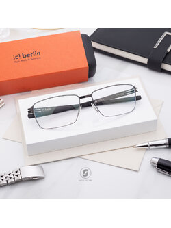 กรอบแว่น IC BERLIN Dr. Kauermann Gunmetal