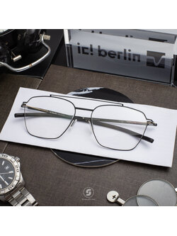 กรอบแว่น IC BERLIN Poniente Black
