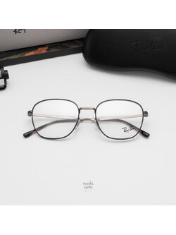 Ray-Ban RX6534 3187 Matte Black on Matte Gunmetal