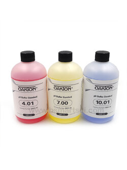 สารละลายบัฟเฟอร์ pH Buffer Standard, OAKTON ขายเป็นเซ็ท3ขวด มีใบเซอร์