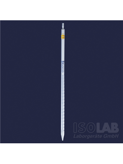 ปิเปตแก้ว PIPETTE - GRADUATED - DIN "A" - ISOLAB