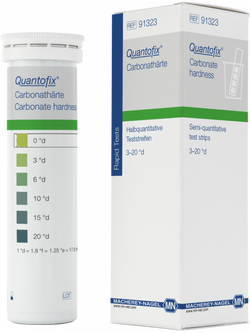 QUANTOFIX® Carbonate Hardness 91323 กระดาษทดสอบความกระด้างคาร์บอเนต หรือความกระด้างชั่วคราว