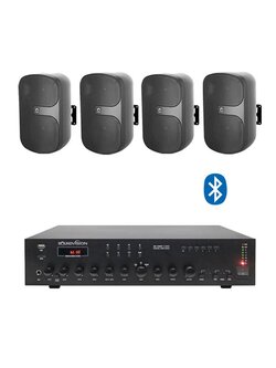 SOUNDVISION ชุดเครื่องเสียงห้องเรียน ห้องเทรนนิ่ง สัมมนา ขนาด 60-80 ตารางเมตร (SVS-82W)