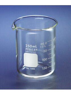 บีกเกอร์แก้ว Beaker ยี่ห้อ Pyrex ขนาด 30-3000ml