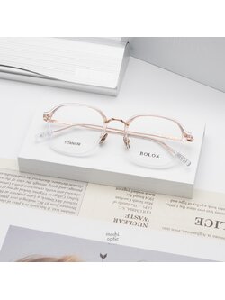 แว่นสายตา BOLON รุ่น BT6028 B93 Transparent Rose Gold