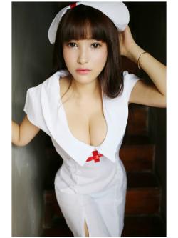 ชุดพยาบาลสีขาว NU-015