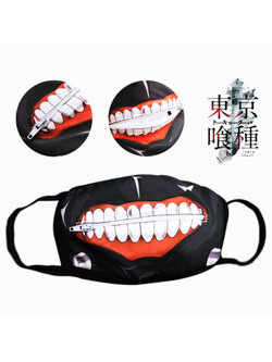 หน้ากากผ้า Tokoy Ghoul หน้ากากคาเนกิ เคน